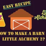 How to make Barn in Little Alchemy 2? with barn icon in the middle of the image