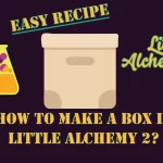 How to make Box in Little Alchemy 2? with the box item in the middle of the image.