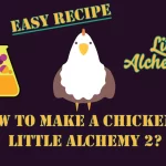 How to make Chicken in Little Alchemy 2? with chicken item image in the center.