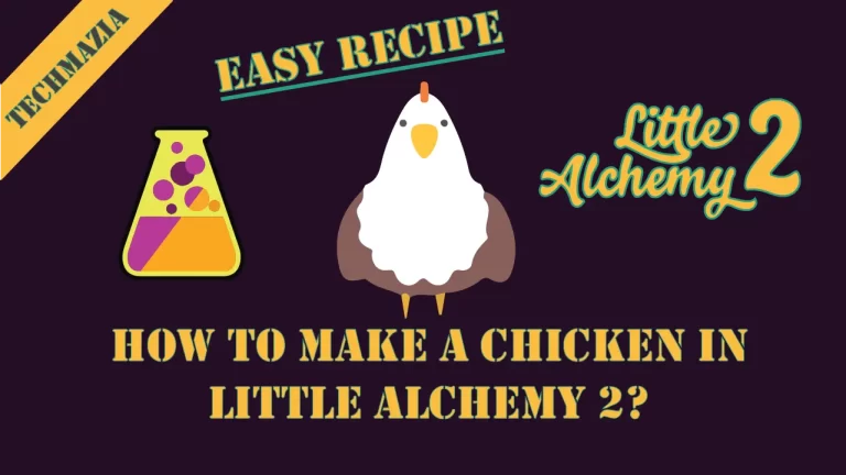 How to make Chicken in Little Alchemy 2? with chicken item image in the center.