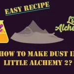 How to make Dust in Little Alchemy 2? with the dust icon in the middle of the image.