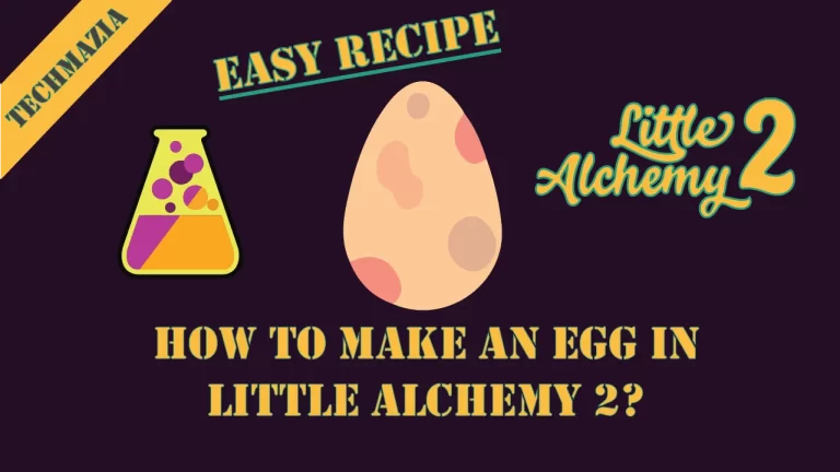 How to make Egg in Little Alchemy 2? with egg icon in the middle of the image.