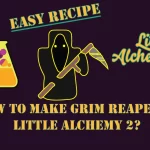 How to make Grim Reaper in Little Alchemy 2? with an image of Grim Reaper as appeared in the Game in Little Alchemy 2.