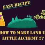 How to make Land in Little Alchemy 2? with the land icon in the middle of the image.