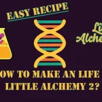 How to make Life in Little Alchemy 2? with the Life DNA icon in the center of the screen.