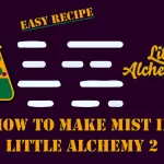 How to make Mist in Little Alchemy 2? with the mist icon in the middle of the image.