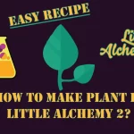 How to make Plant in Little Alchemy 2? with the plant icon in the middle of the image.