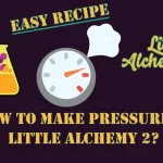 How to make Pressure in Little Alchemy 2? with the pressure icon in the middle of the image.