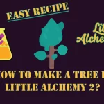 How to make a Tree in Little Alchemy 2? with Tree Icon in the middle of the screen.