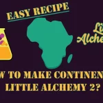 How to make Continent in Little Alchemy 2? with the Continent icon in the middle of the image.