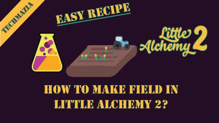 How to make Field in Little Alchemy 2? with the Field icon in the middle of the image.