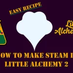 How to make Steam in Little Alchemy 2? with the steam icon in the middle of the image.