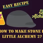 How to make Stone in Little Alchemy 2? with the stone icon in the middle of the image.