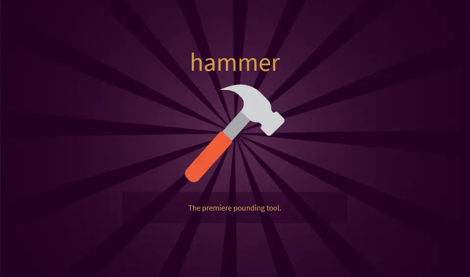 Hammer in Little Alchemy 2, with the hammer icon in the middle of the image.
