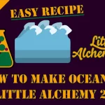 How to make Ocean in Little Alchemy 2? with the ocean icon in the middle of the image.
