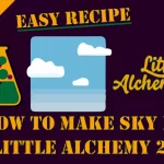 How to make Sky in Little Alchemy 2? with the sky icon in the middle of the image.