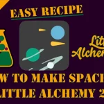 How to make Space in Little Alchemy 2? with the space icon in the middle of the image.