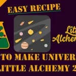 How to make Universe in Little Alchemy 2? with the universe icon in the middle of the image.