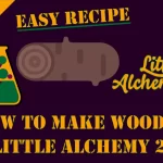 How to make Wood in Little Alchemy 2? with the wood icon in the middle of the image.